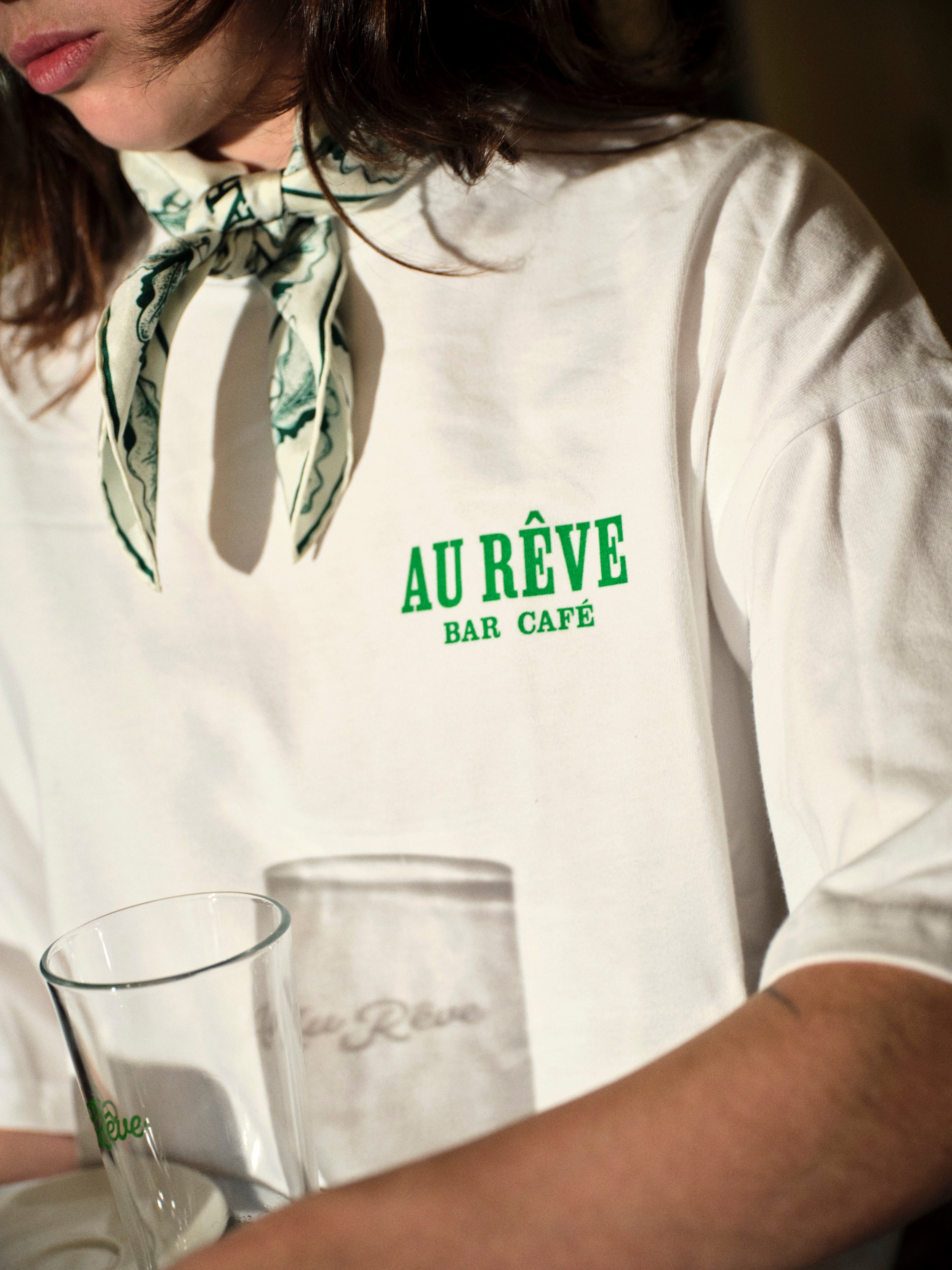 T-shirt Oversize "Bar Café"